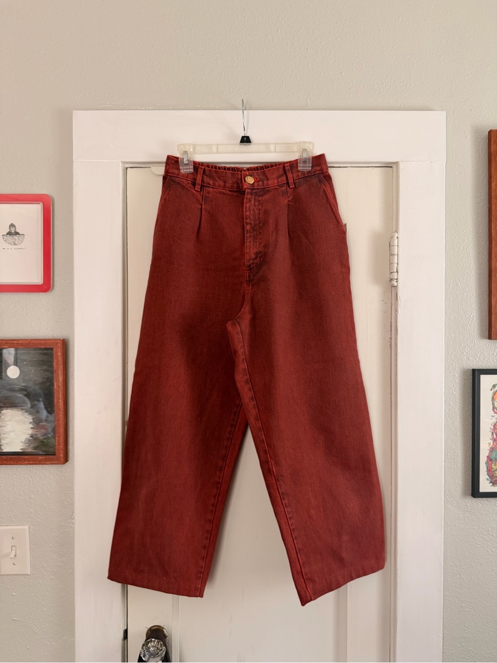 Big Bud Press Overdyed Trouser Pants, Petite Small